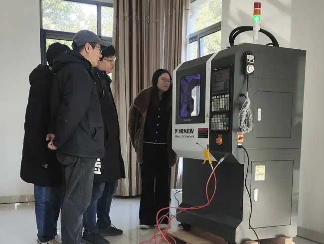 Jiangsu Water Conservancy Vocational Skills Training and Appraisal Station Chooses MX220 Mini 5-Axis CNC Machining Center for Practical Training